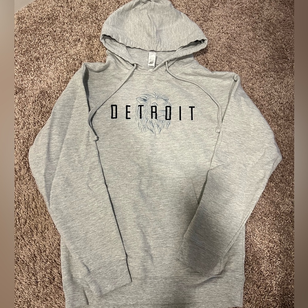 Men’s Detroit Lions Embroidered Hoodie - Picture 2 of 4